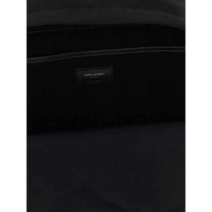 Saint Laurent Black Polyamide Backpack