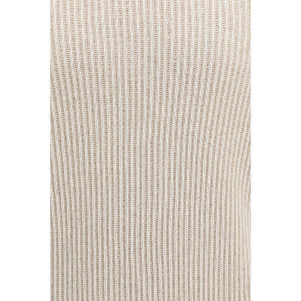Brunello Cucinelli Beige Cashmere Turtleneck