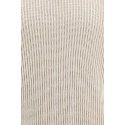 Brunello Cucinelli Beige Cashmere Turtleneck