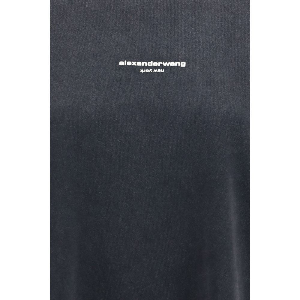 Alexander Wang Black Cotton Sweatshirt