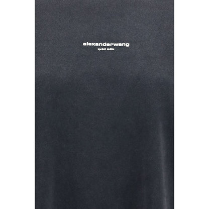 Alexander Wang Black Cotton Sweatshirt