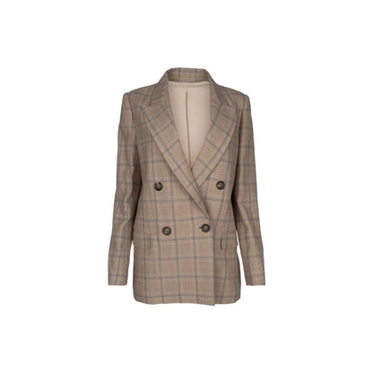Brunello Cucinelli Brown Linen Blazer