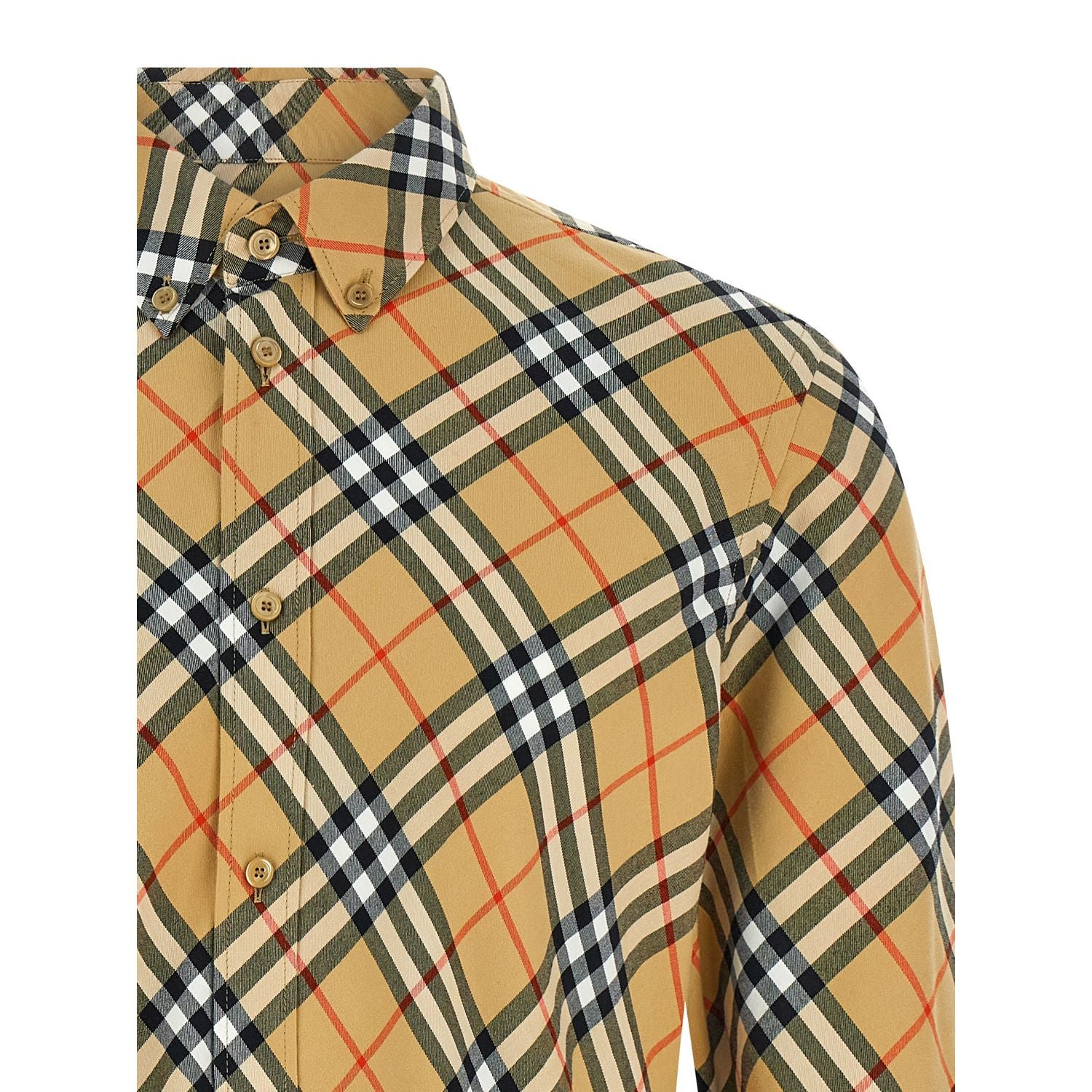 Burberry Beige Cotton Blouse