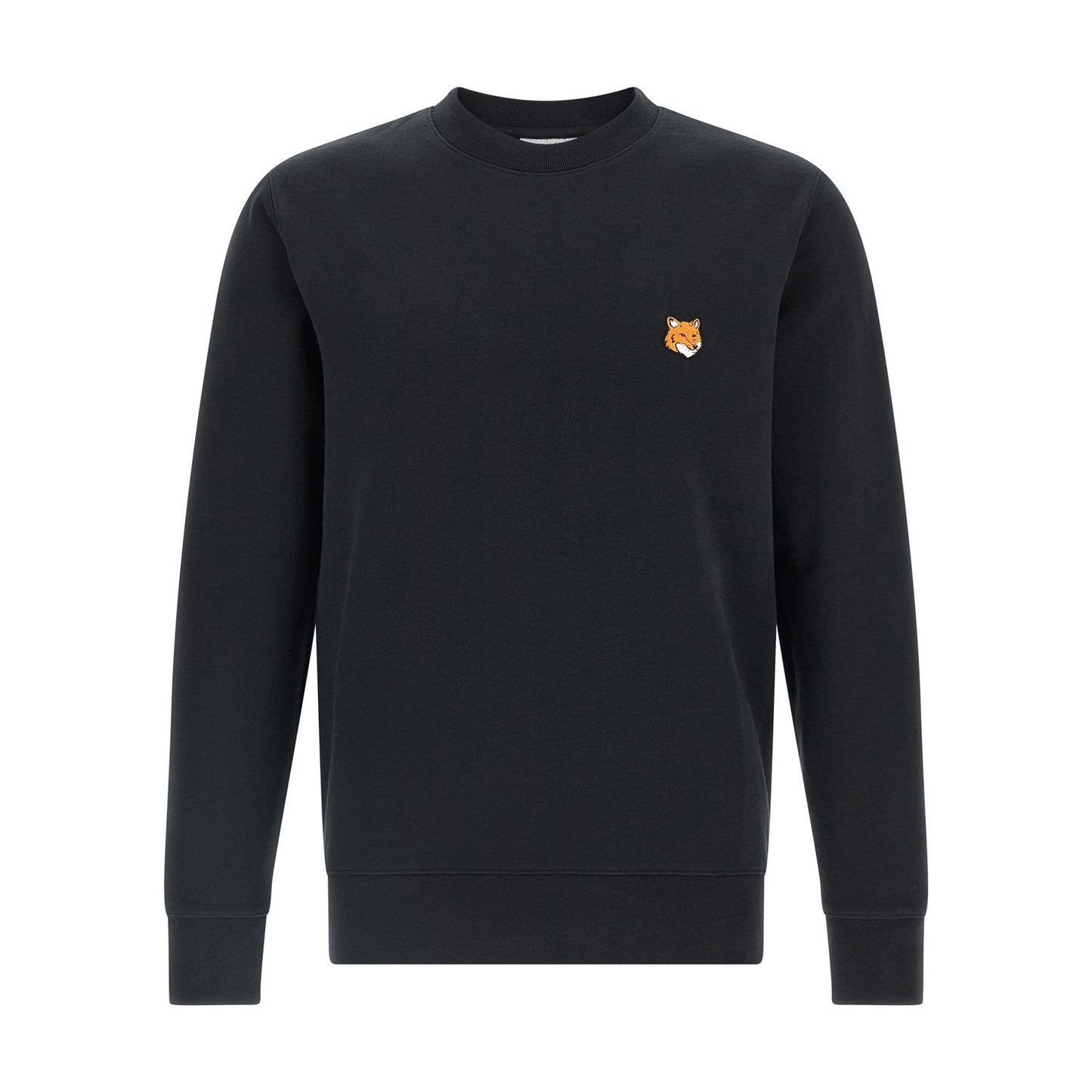 Maison Kitsuné Black Cotton Sweatshirt