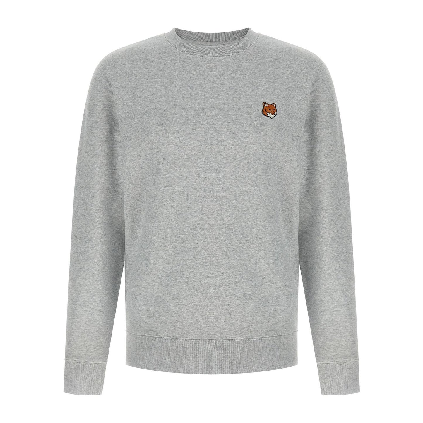 Maison Kitsuné Gray Cotton Sweatshirt