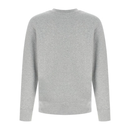 Maison Kitsuné Gray Cotton Sweatshirt