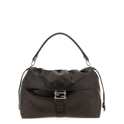 Fendi Brown Calfskin Handbag