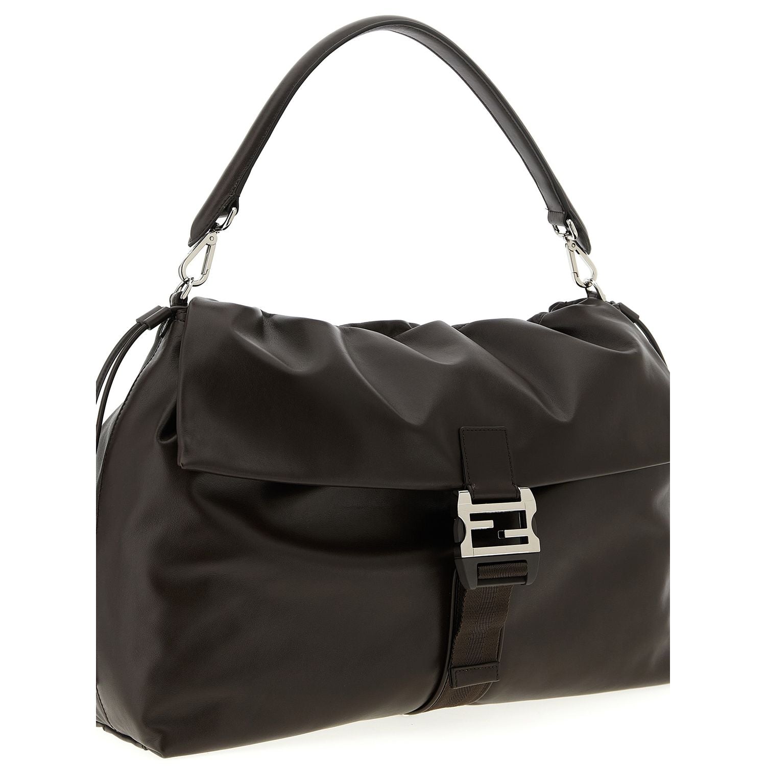 Fendi Brown Calfskin Handbag