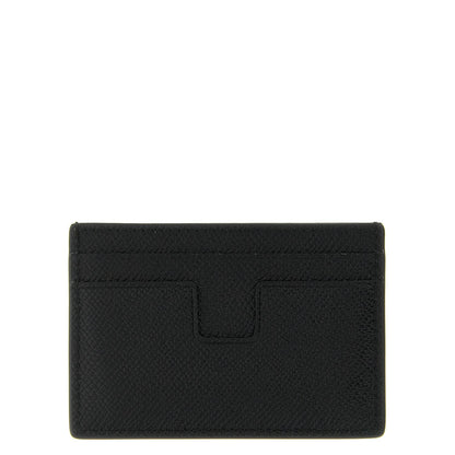 Tom Ford Black Calfskin Cardholder