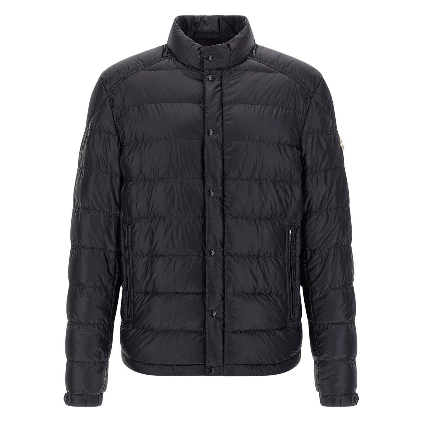 Moncler Blue Polyamide Full-Length Jacket