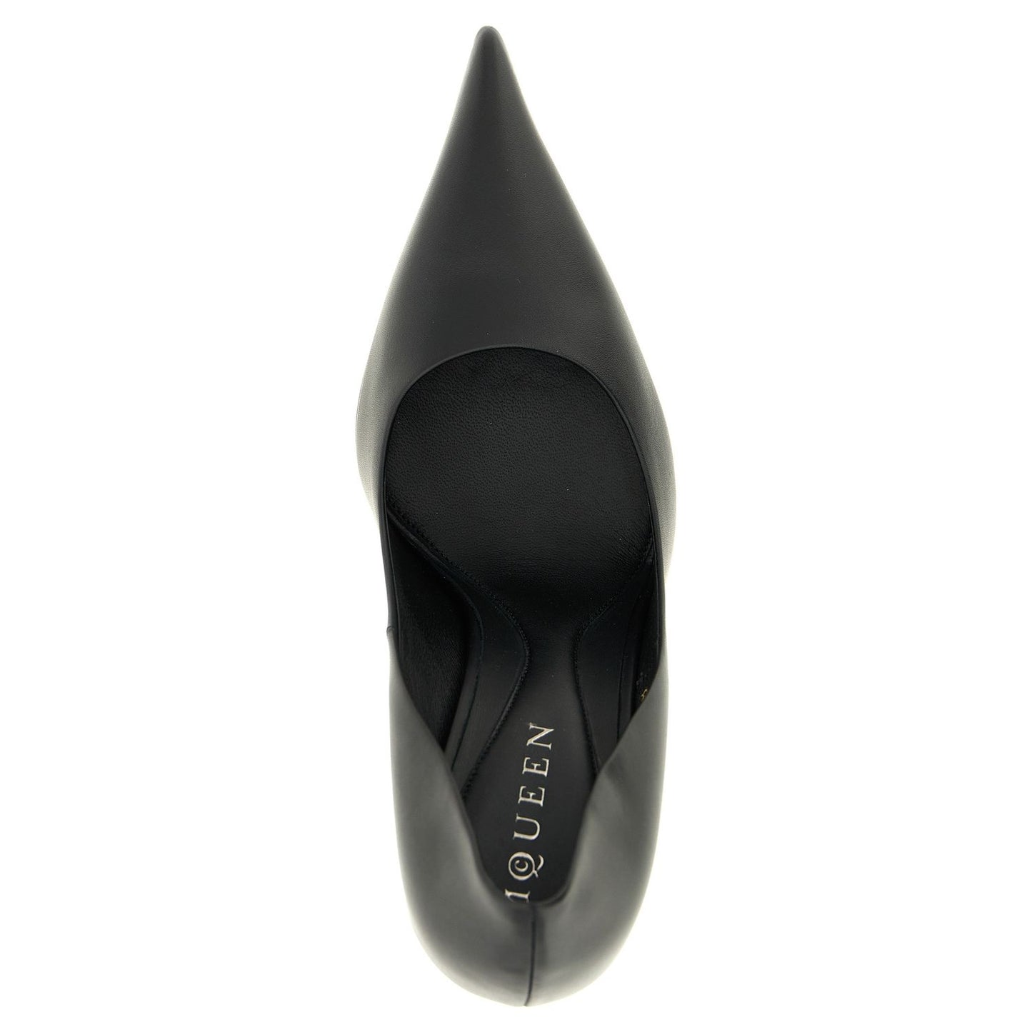 Alexander McQueen Black Calfskin High Heel Pumps
