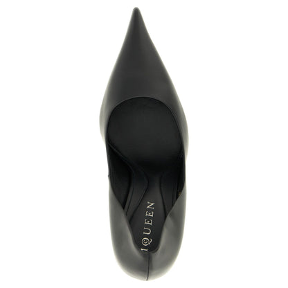 Alexander McQueen Black Calfskin High Heel Pumps