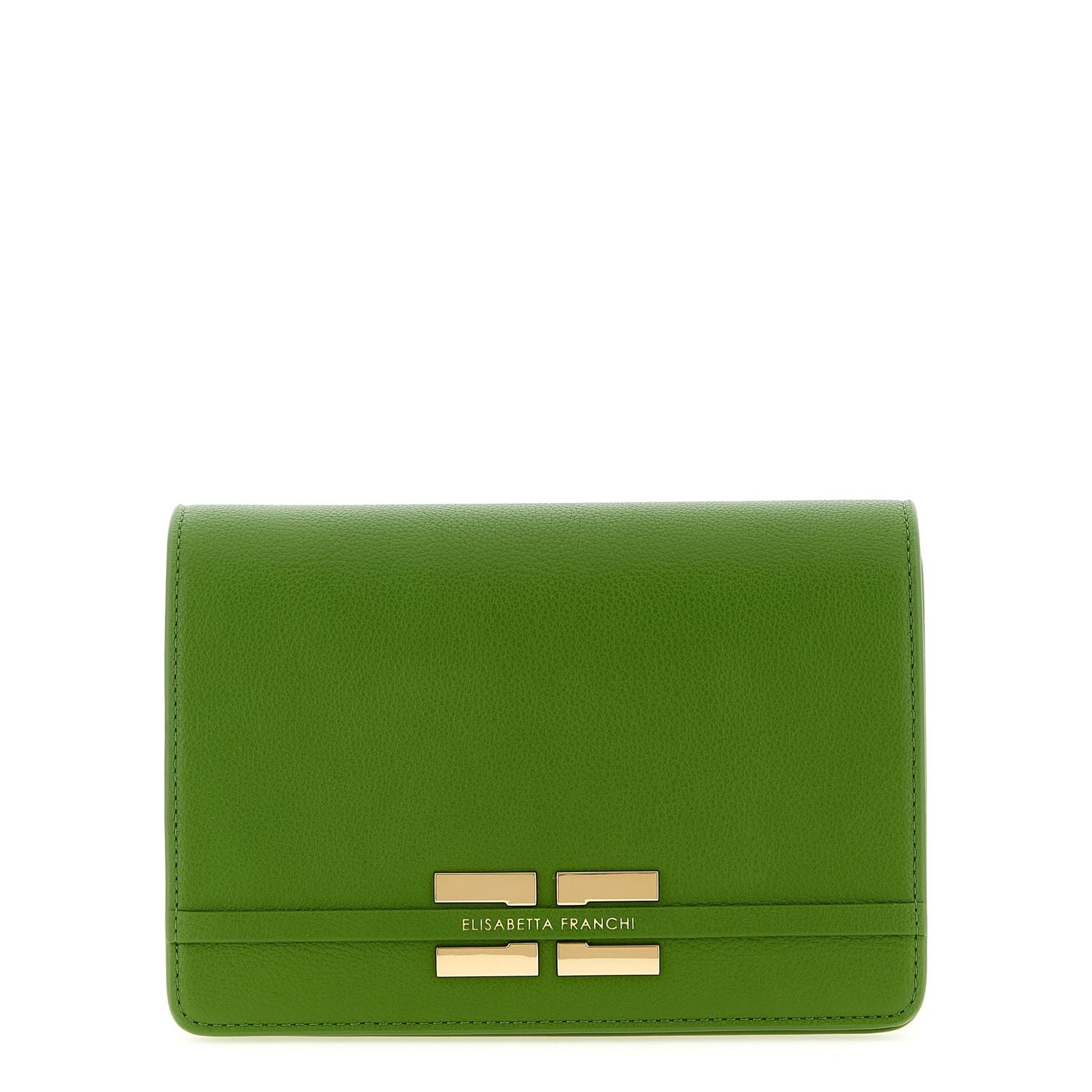 Elisabetta Franchi Bicolor Polyester Crossbody Bag