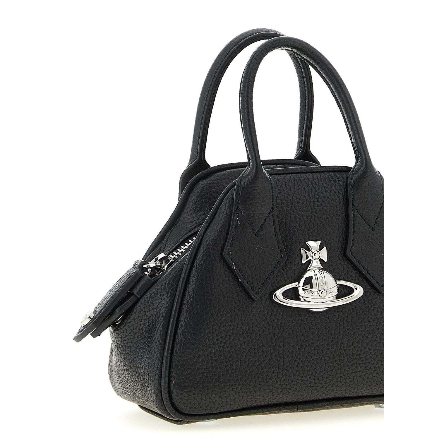 Vivienne Westwood Black Polyethylene Handbag