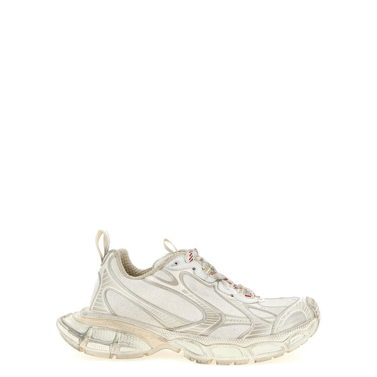 Balenciaga Silver Polyethylene Athletic Sneakers