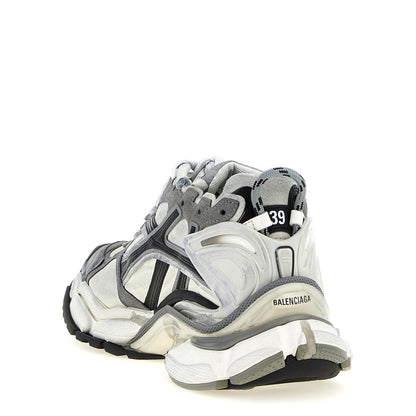 Balenciaga Gray Polyethylene Athletic Sneakers