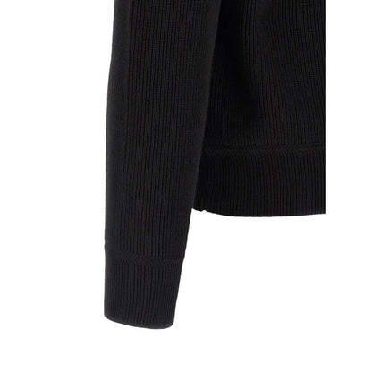 Stone Island Black Cotton Cardigan
