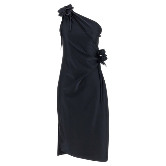 Coperni Black Polyamide Midi Dress