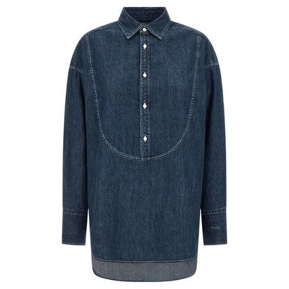 Polo Ralph Lauren Blue Cotton Blouse