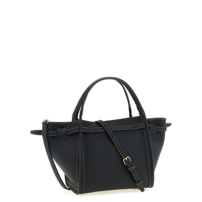 Tod's Black Calfskin Tote Bag