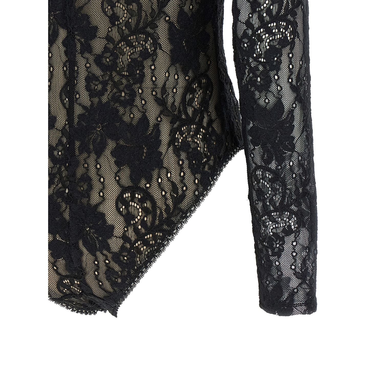 Zimmermann Black Polyamide Bodysuit