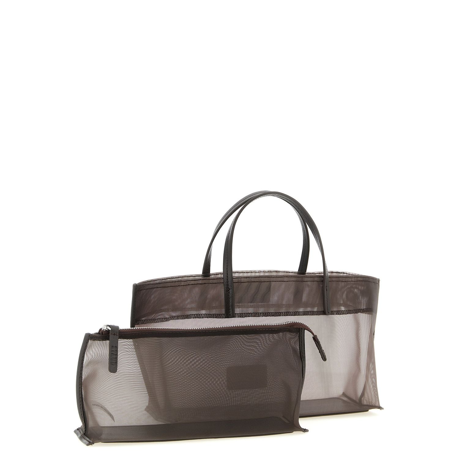 Staud Brown Polyamide Tote Bag