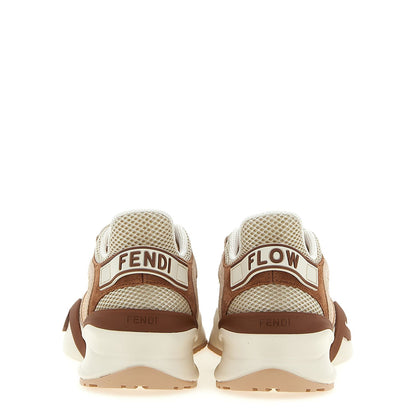 Fendi Multicolor Polyamide Athletic Sneakers