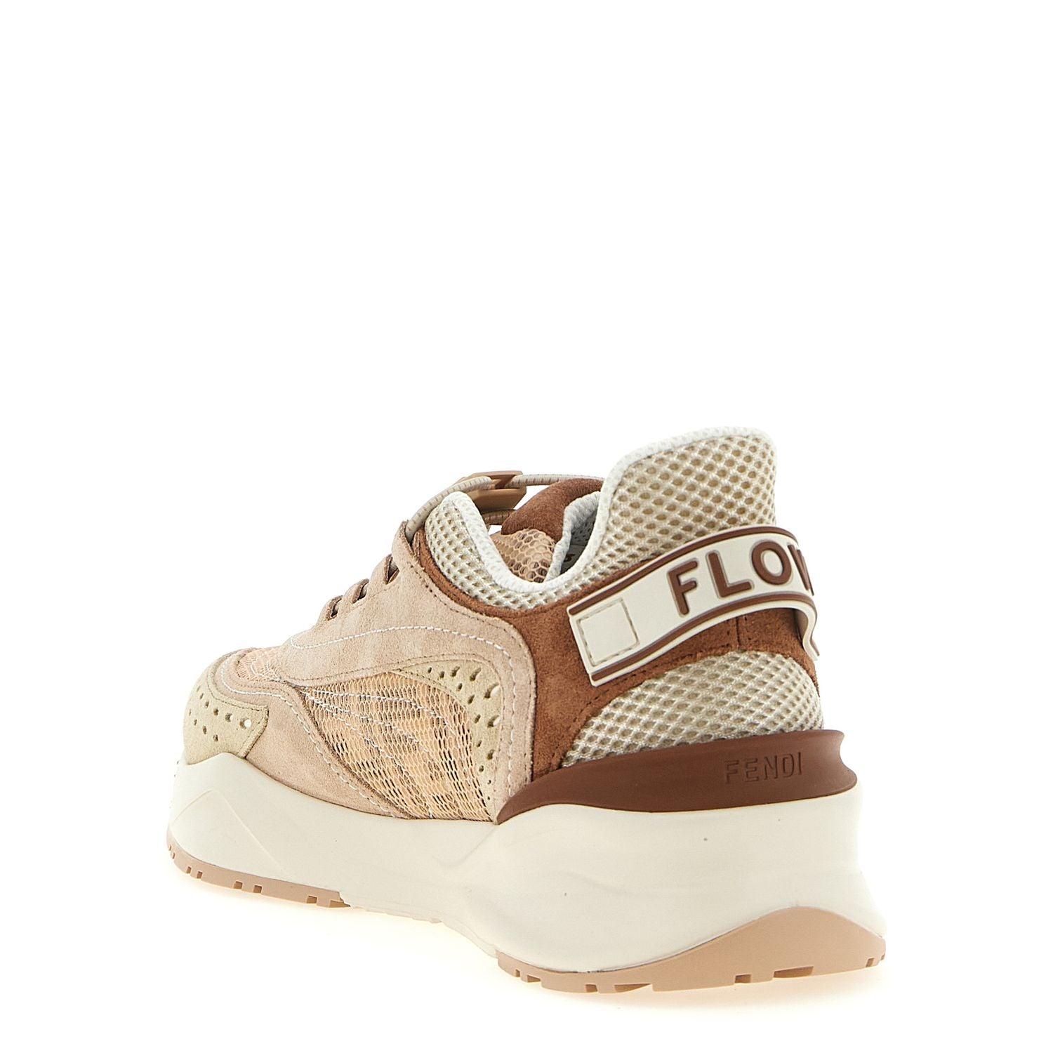 Fendi Multicolor Polyamide Athletic Sneakers