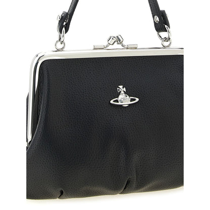 Vivienne Westwood Black Polyethylene Handbag