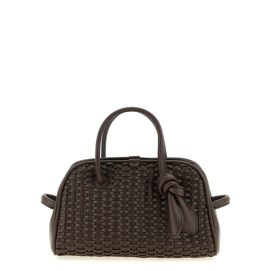 Jacquemus Brown Cotton Handbag