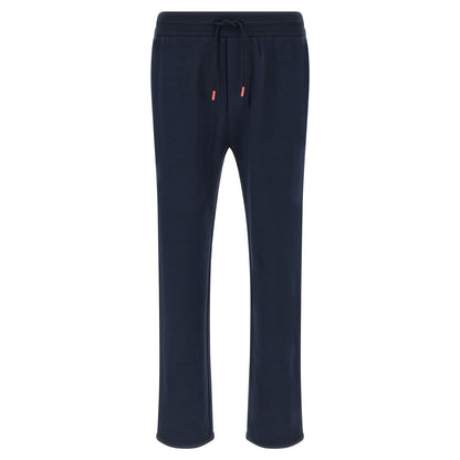 Kiton Blue Cotton Sweatsuit