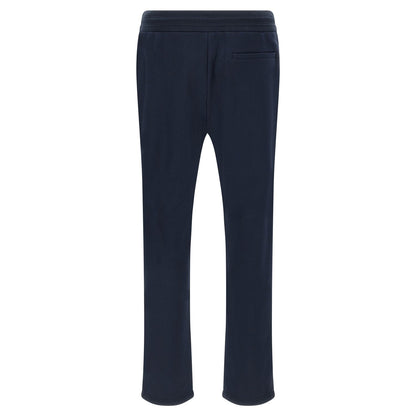 Kiton Blue Cotton Sweatsuit
