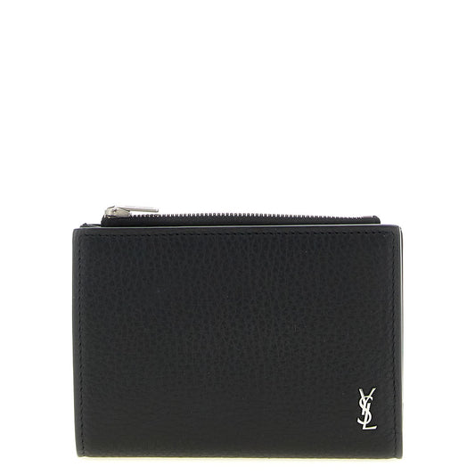 Saint Laurent Black Calfskin Wallet