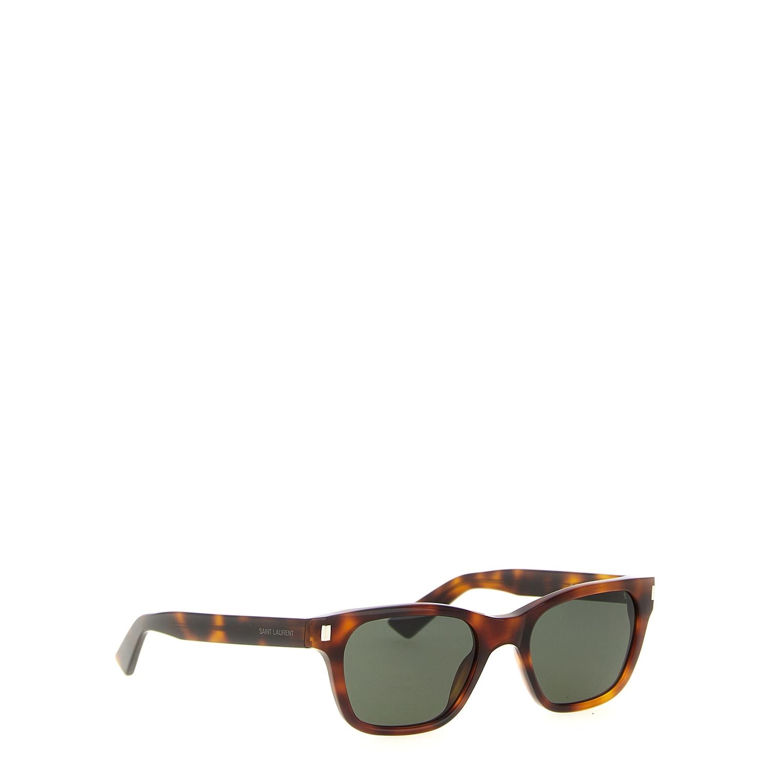 Saint Laurent Brown Acetate Sunglasses