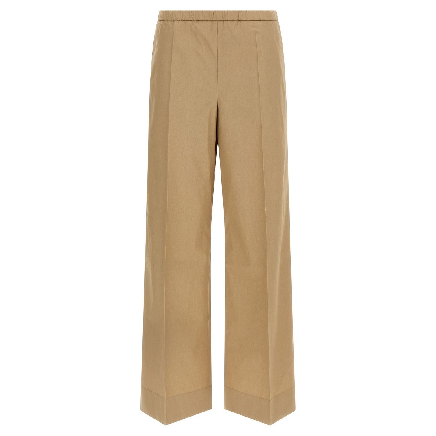Moncler Beige Cotton Casual Pants