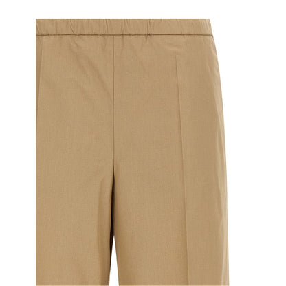 Moncler Beige Cotton Casual Pants
