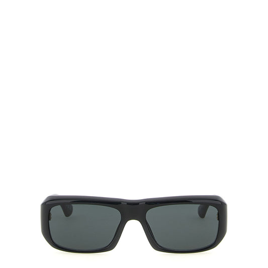 Saint Laurent Black Acetate Sunglasses