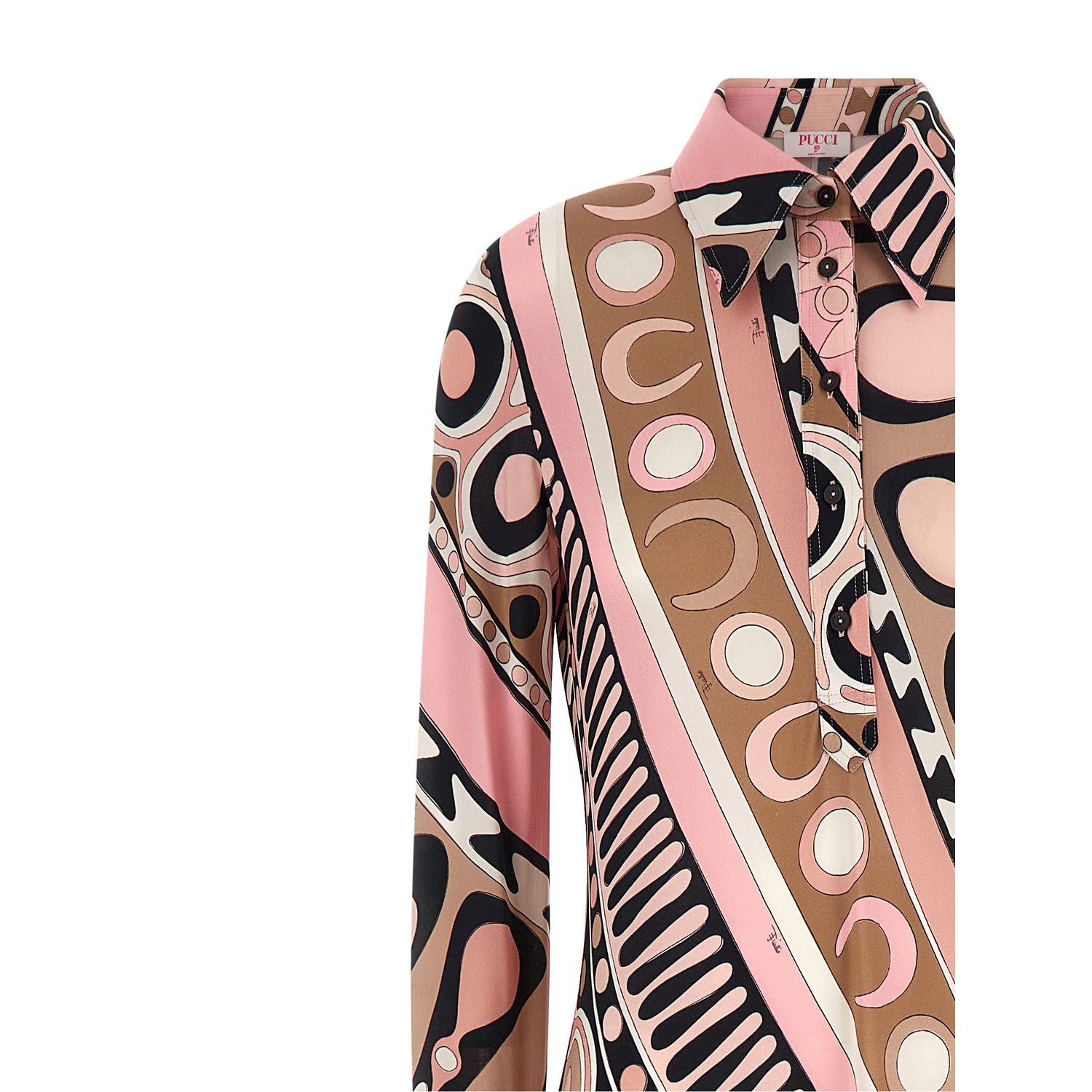 Emilio Pucci Multicolor Viscose Long Dress