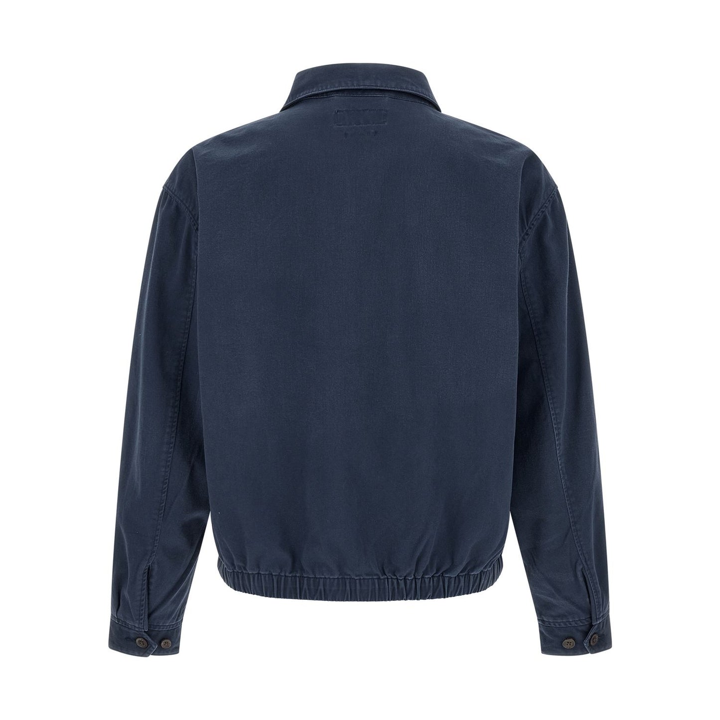 Polo Ralph Lauren Blue Cotton Full-Length Jacket