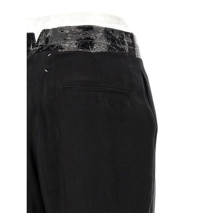 Maison Margiela Black Copper Casual Pants