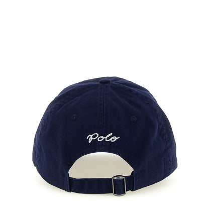 Polo Ralph Lauren Blue Cotton Cap (Baseball Hat)