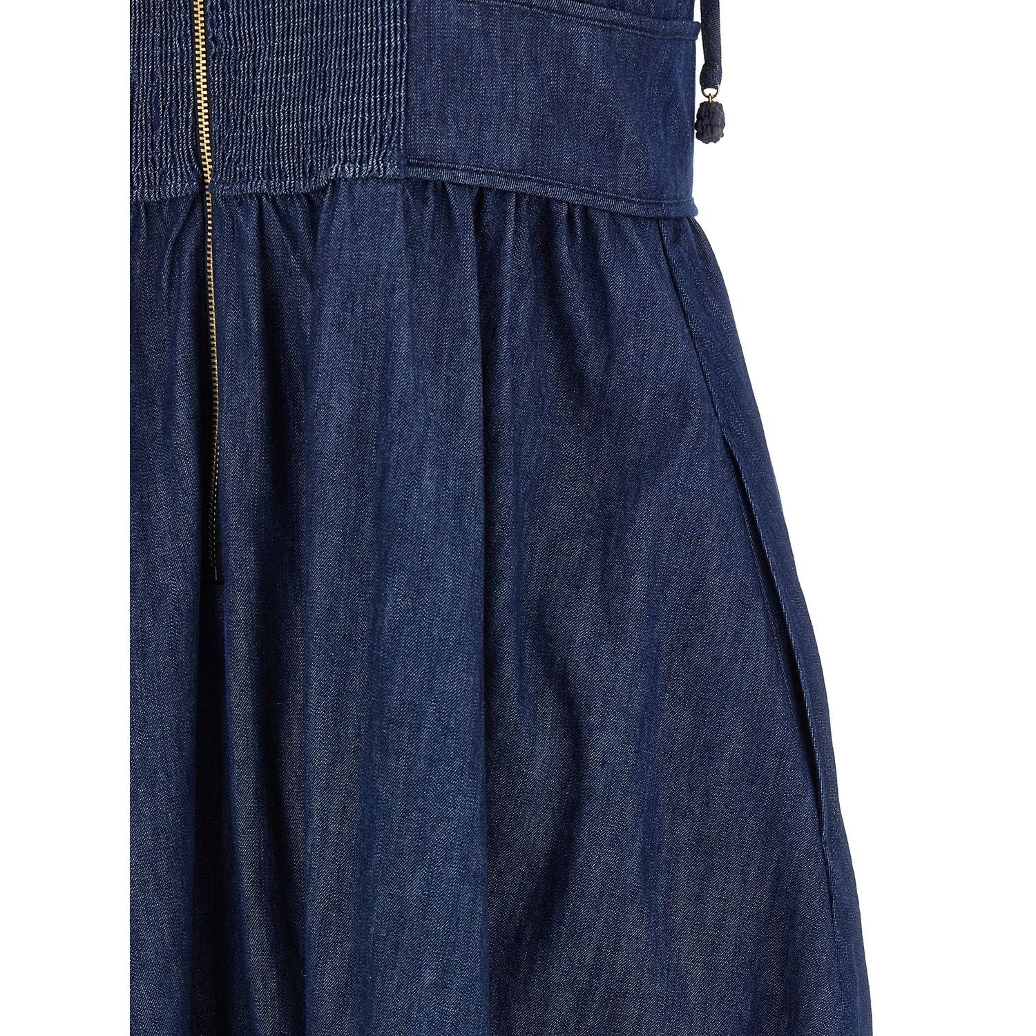 Zimmermann Blue Cotton Midi Dress