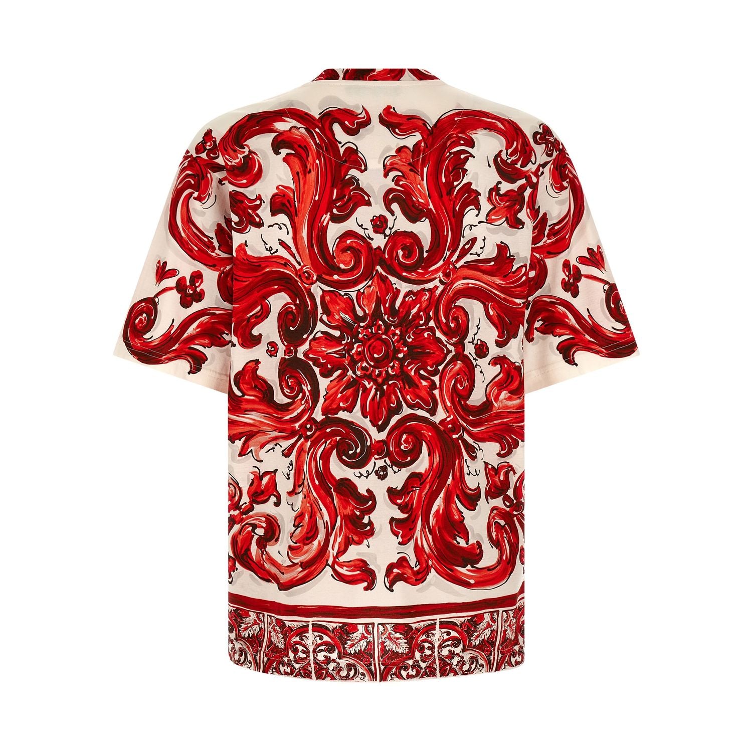 Dolce & Gabbana Multicolor Cotton T-Shirt