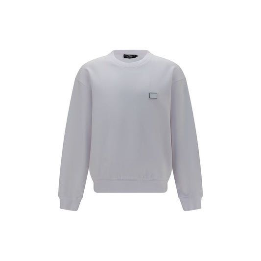 Dolce & Gabbana White Cotton Sweatshirt