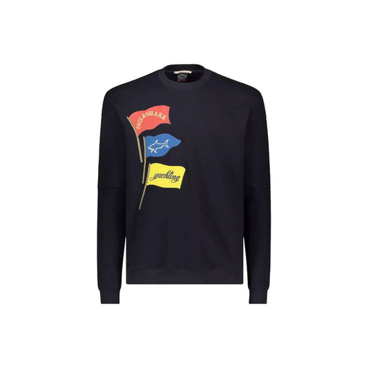 Paul & Shark Blue Cotton Sweatshirt