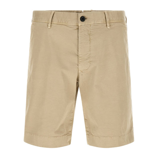 Incotex Beige Cotton Bermuda Shorts