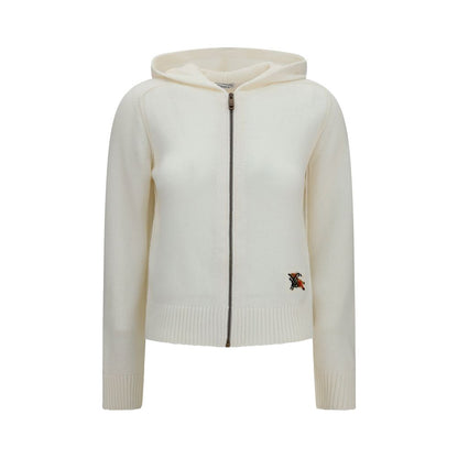 Burberry Beige Wool Oves Aries Hoodie