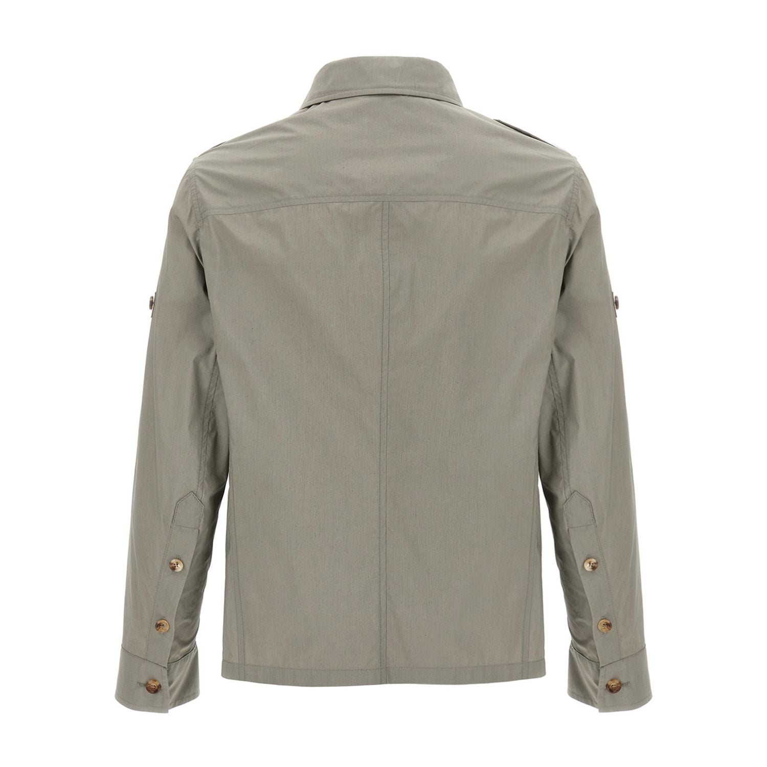 Brunello Cucinelli Bicolor Cotton Shell Jacket