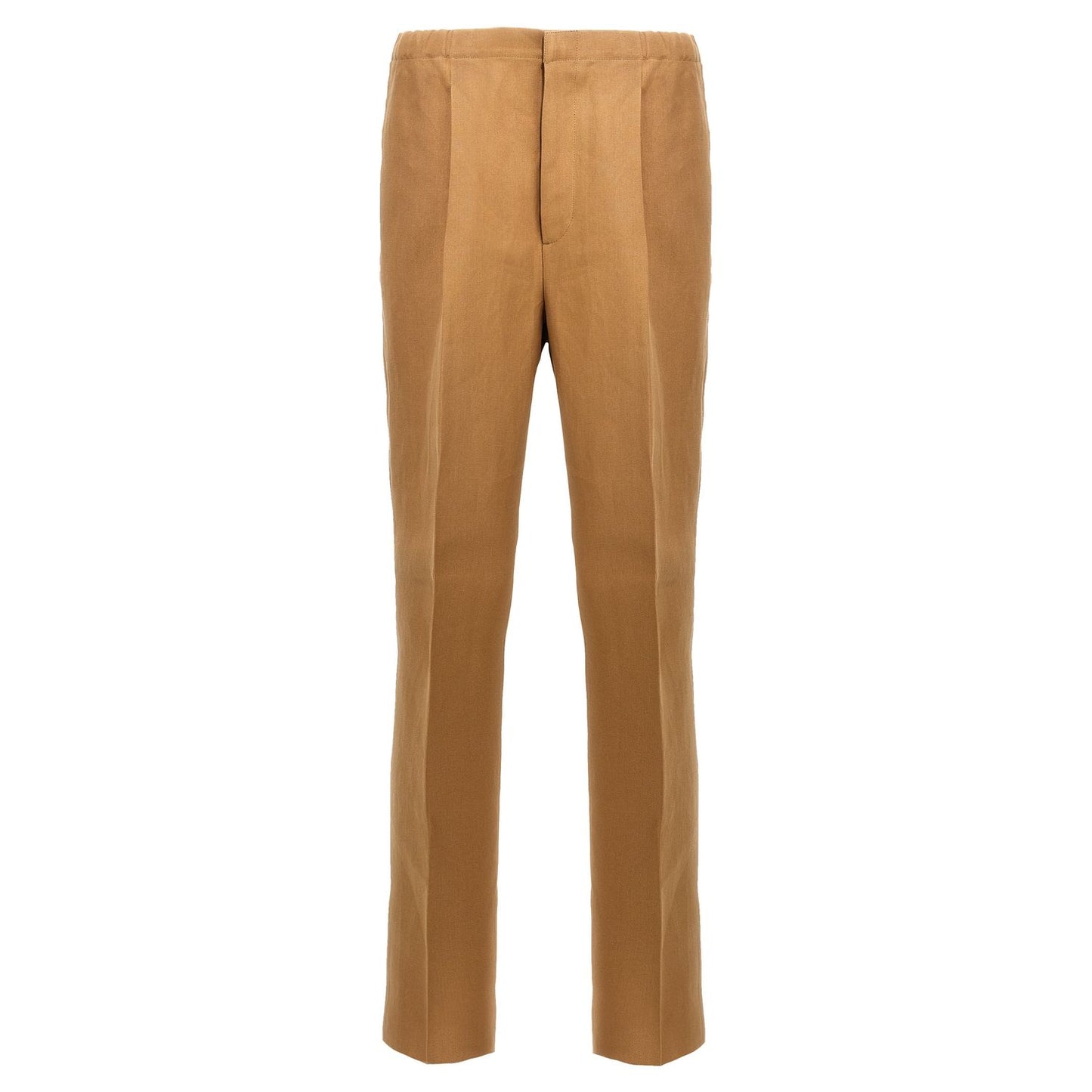 Fendi Beige Paper Casual Pants