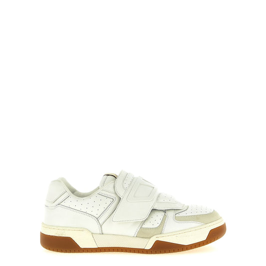 Valentino Garavani White Leather Athletic Sneakers
